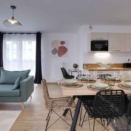Le Normand- Appartement Neuf, 3 Chambres, Terrasse Rennes Eksteriør bilde