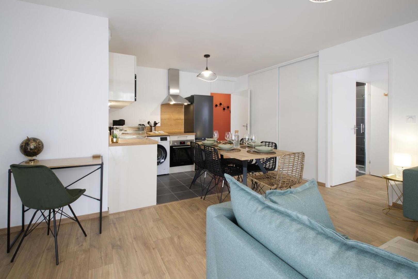 Le Normand- Appartement Neuf, 3 Chambres, Terrasse Rennes Eksteriør bilde